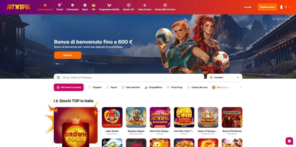 HitNSpin Casino Italia